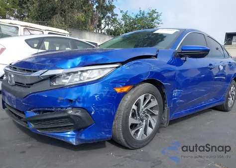 2018 Honda Civic Ex from USA, damaged, VIN 2HGFC2F7XJH514339